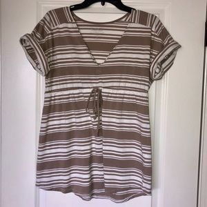Striped Maternity Top